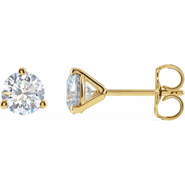 3/4 CTW Lab-Grown Diamond Studs 14K