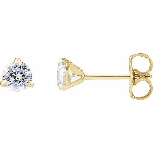 1/2CTW Lab-Grown Diamond Studs 14K